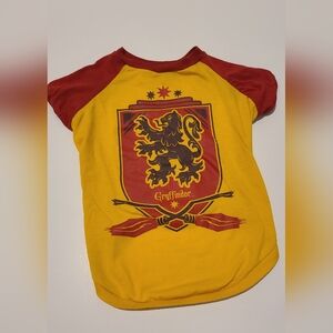 Harry Potter Dog Gryffindor Dog Tee‎ Shirt Sweater Size XL